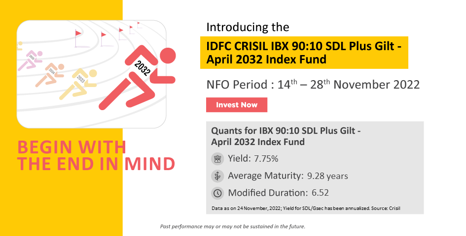 IDFC CRISIL IBX 90:10 SDL Plus Gilt – April 2032 Index Fund